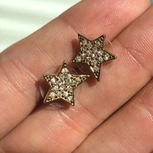 Rose Gold Clear Twinkle Twinkle Stud Tone Dust Bag